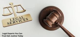 “Legal services concept with a judge’s gavel and justice scale symbolizing trusted legal experts and justice support.”