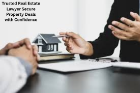 Trusted Real Estate Lawyer | Secure Property Deals with Confidence — real estate consultation with miniature house model and legal documents