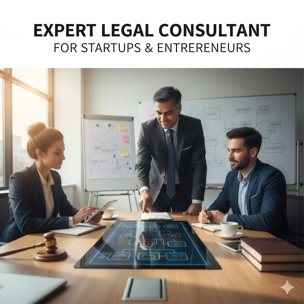 Expert legal consultant for startups and entrepreneurs providing strategic business legal advice